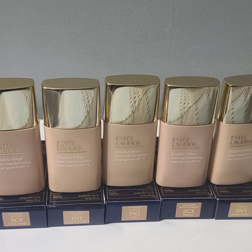 CHOOSE ✅ Estee Lauder Double Wear Sheer Long-Wear Makeup (CHOOSE) ✨ NEW IN BOX - Picture 8 of 16